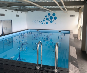 Équipements vestiaires centre Aquavélo Senlis